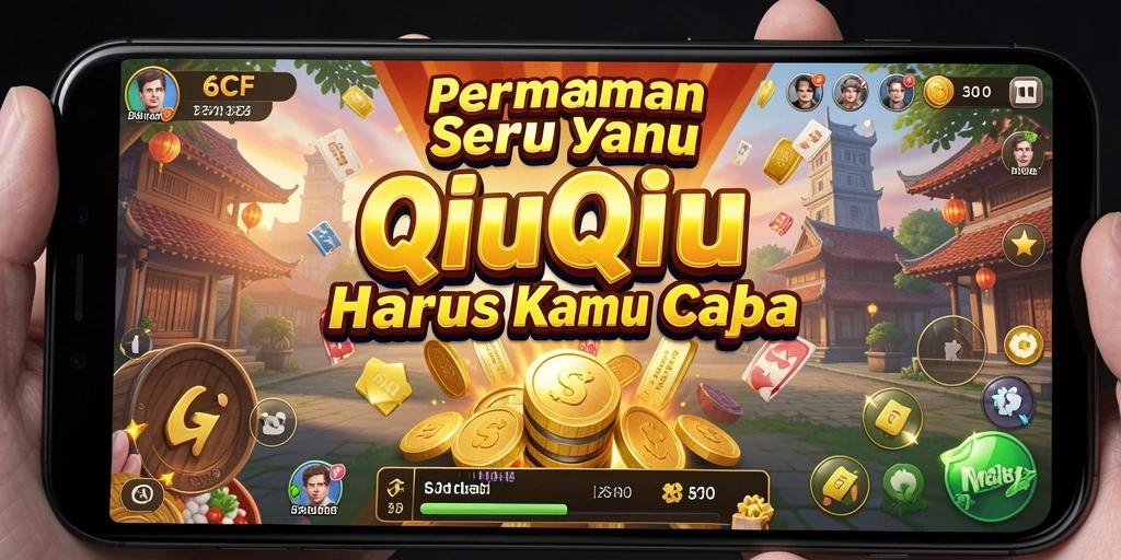 Tampilan menarik gameplay QiuQiu di 6CF.