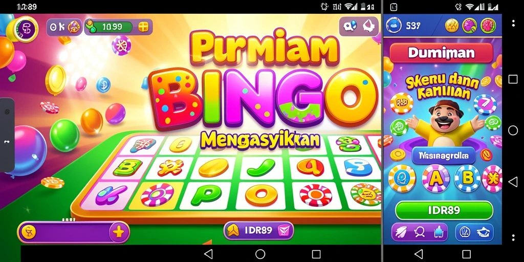 Screenshot gameplay IDR89 yang menunjukkan keseruan permainan Bingo.