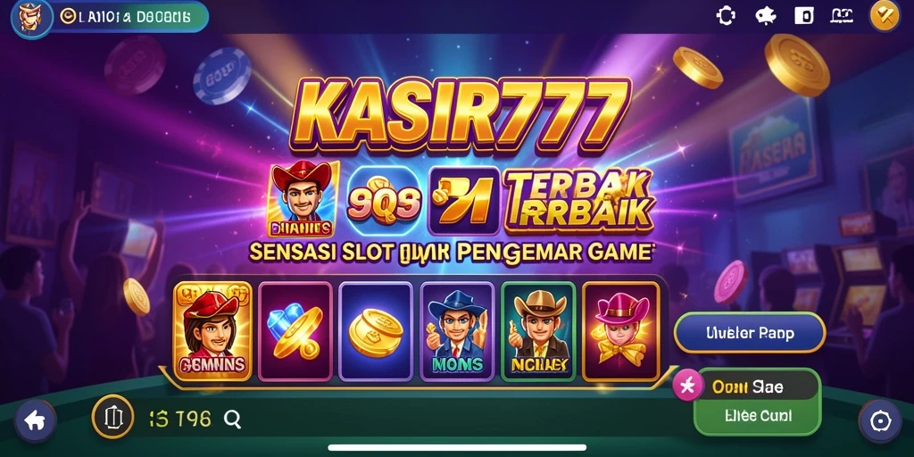 Gameplay menarik KASIR777 dengan tema slot bervariasi.