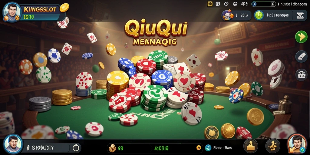 Screenshot gameplay QiuQiu KINGSLOT yang memukau.