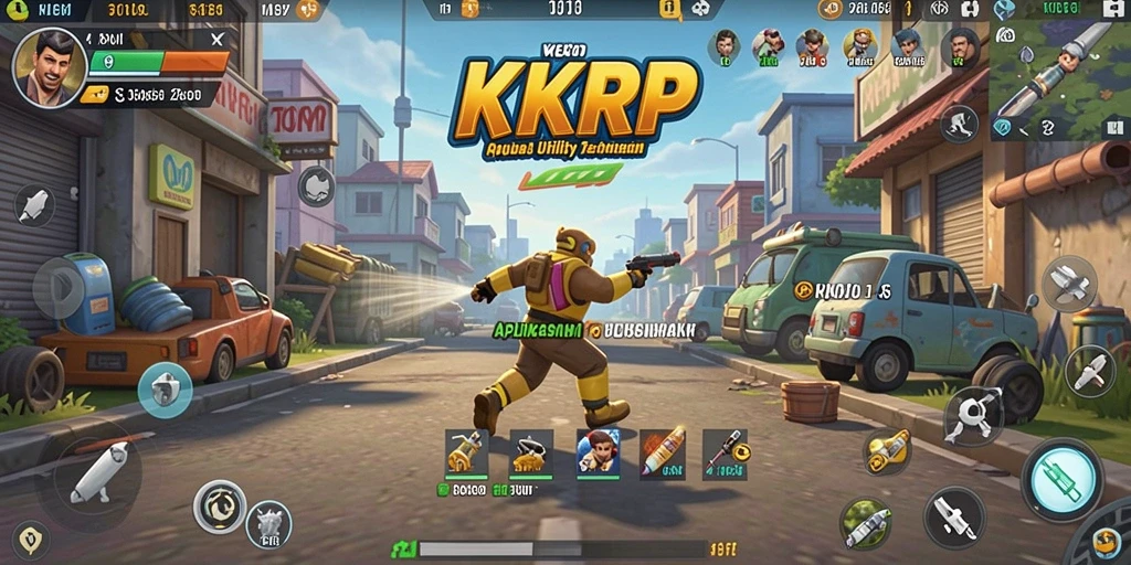Screenshot utama KKRP menunjukkan antarmuka aplikasi Utility yang sederhana dan fungsional.