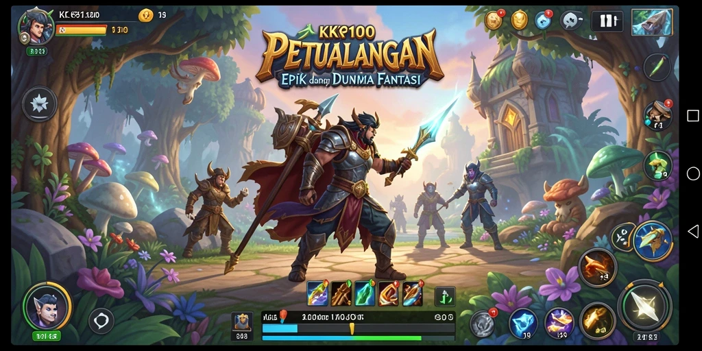 Tampilan gameplay KPK100 yang mendebarkan dan penuh aksi.