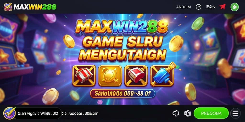 Tampilan gameplay MAXWIN288 yang menarik dan interaktif.