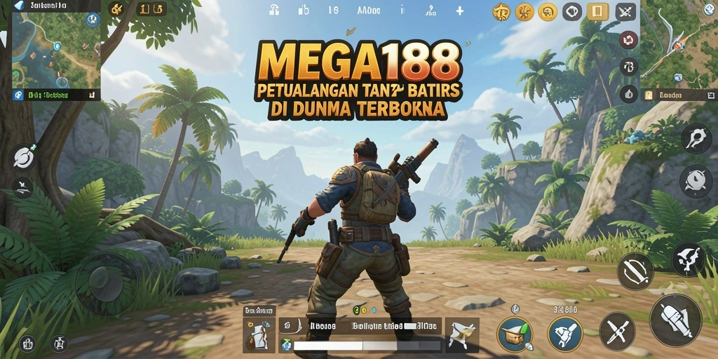 Screenshot gameplay menunjukkan dunia terbuka yang luas dan menawan.