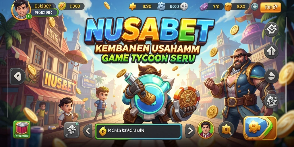 Tampilan gameplay NUSABET yang menantang dan penuh strategi.