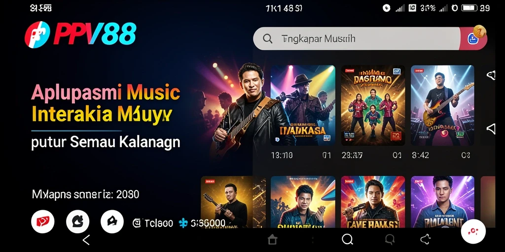 Screenshot PPV88 menampilkan gameplay musik yang interaktif dan menyenangkan.