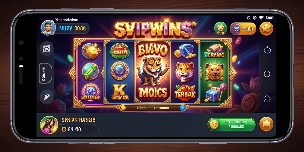Screenshot gameplay SVIPWINS yang menarik dan mengasyikkan.